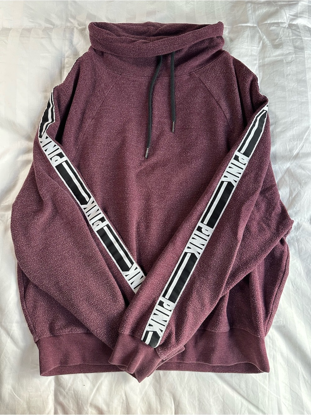 PINK Maroon Sweatshirt